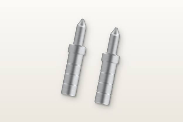Aluminium pin bushings for 0 Kelvin 4.0 mm shafts