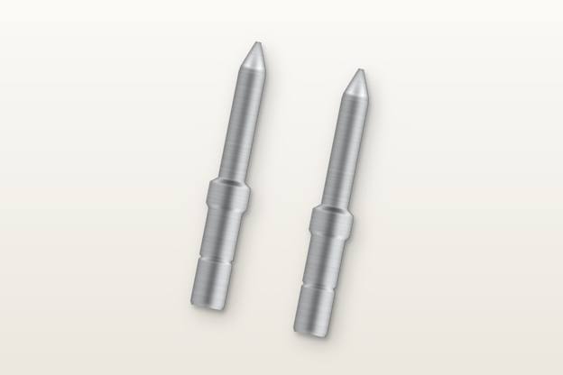 Aluminium nock pins for Pinnacle shafts