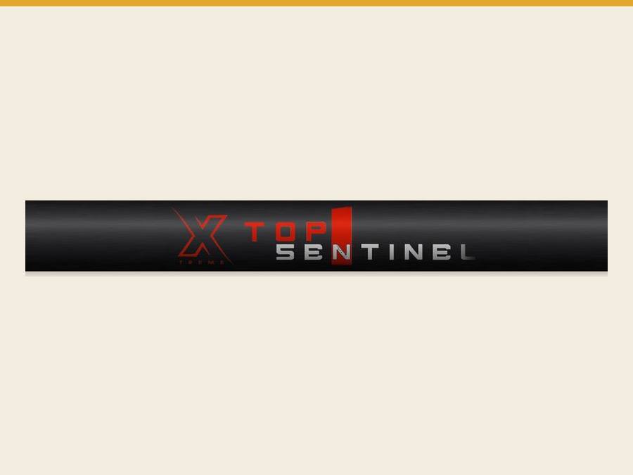 Sentinel rod print; steel V-bar, side mount and connector complete the system